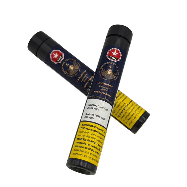 OJ Zainbow 3 × 0.5 gram x 12 per case